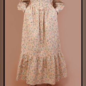 Meadows Nolina folk floral maxi skirt, size US 8